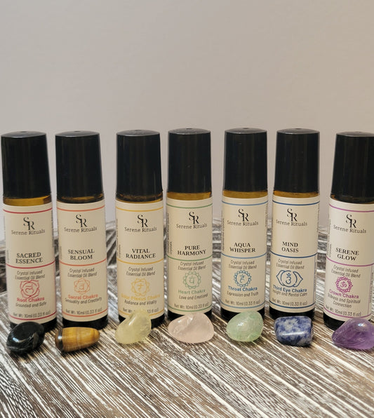 Full Chakra Essential Oil Roll-On Collection